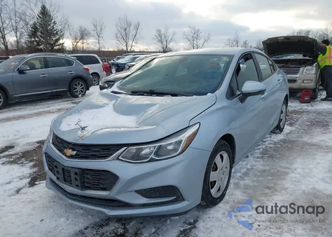 2017 Chevrolet Cruze Ls Auto из США, поврежденный, VIN 1G1BC5SM2H7140382